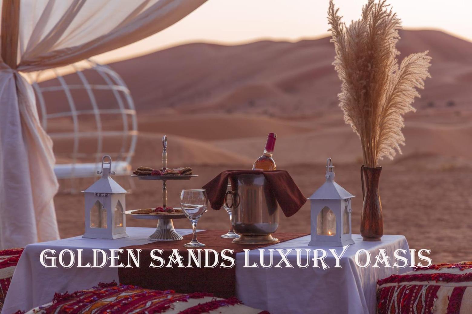 Noble Sands Luxury Camp Merzouga Bagian luar foto